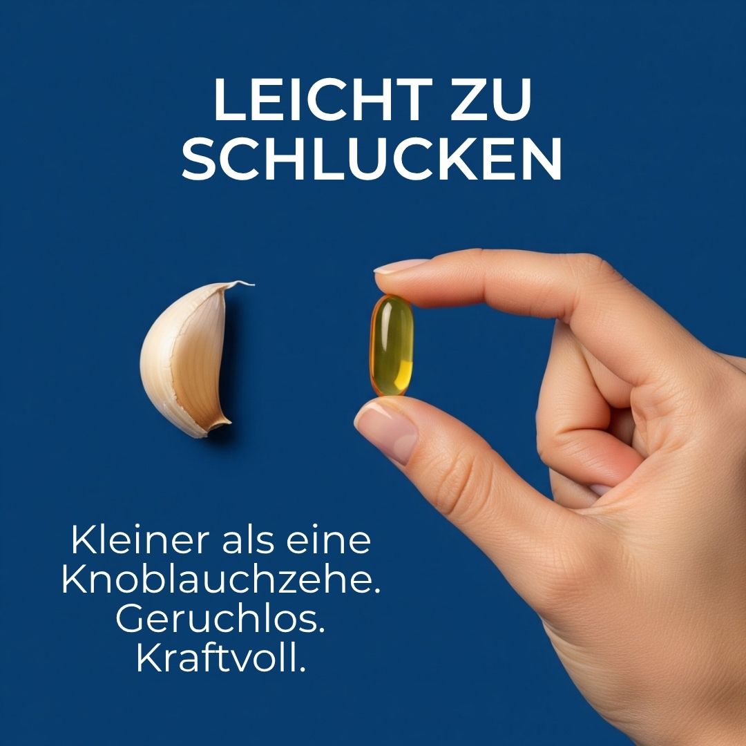 Gealterter Knoblauchextrakt – 7500 mg geruchlos