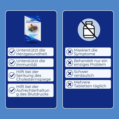 Gealterter Knoblauchextrakt – 7500 mg geruchlos