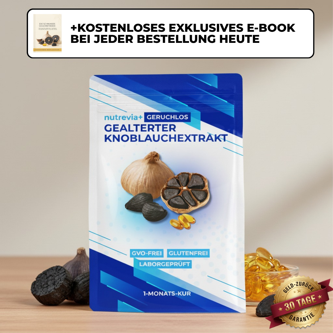 Gealterter Knoblauchextrakt – 7500 mg geruchlos